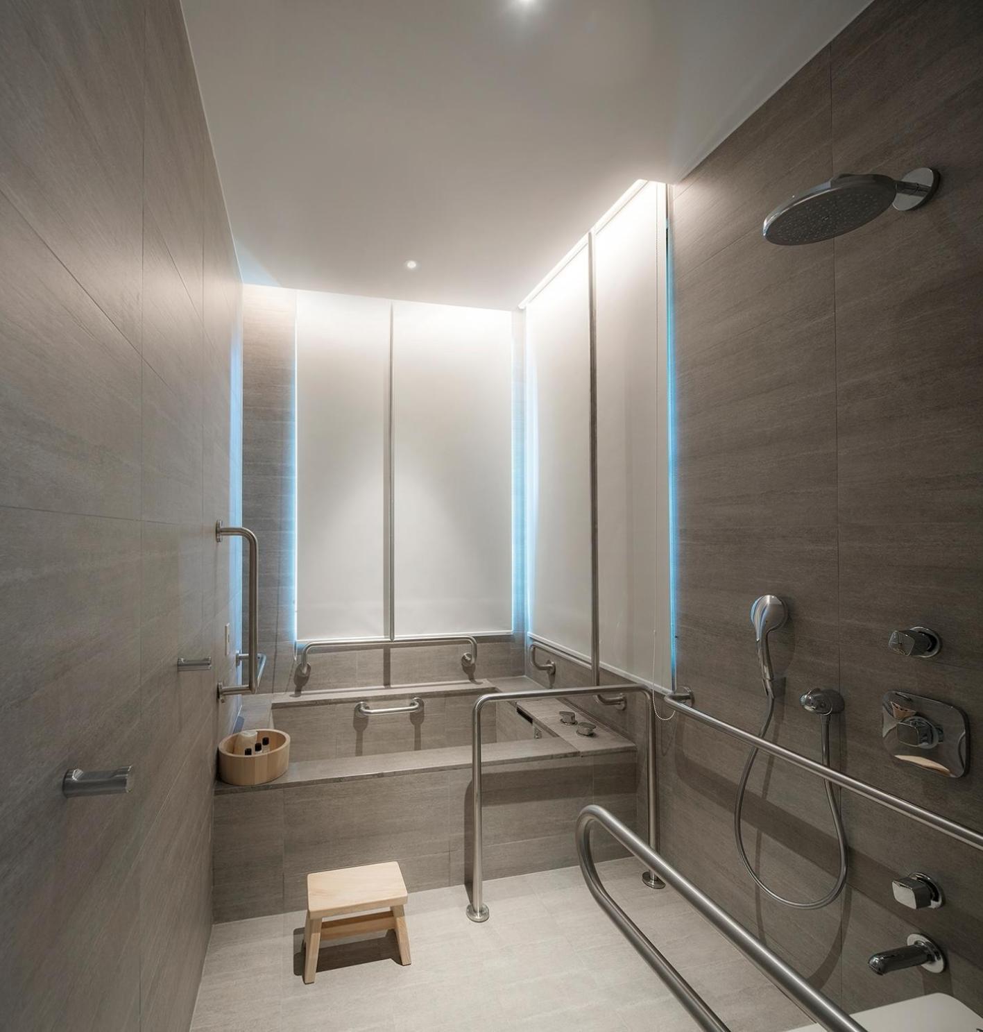 Mu Jiaoxi Hotel Экстерьер фото A shower room